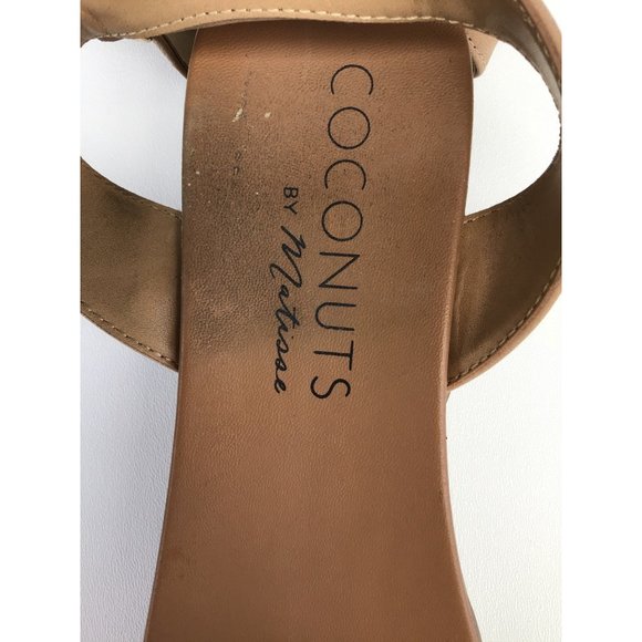 Coconuts by matisse Adjustable strap Sandels nude size 10MPre-Owned - Picture 9 of 12